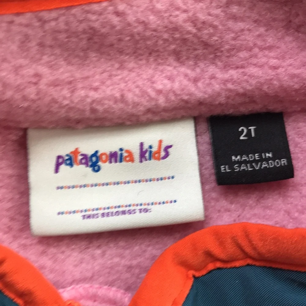 Patagonia Fleece Jacket (size 2T)